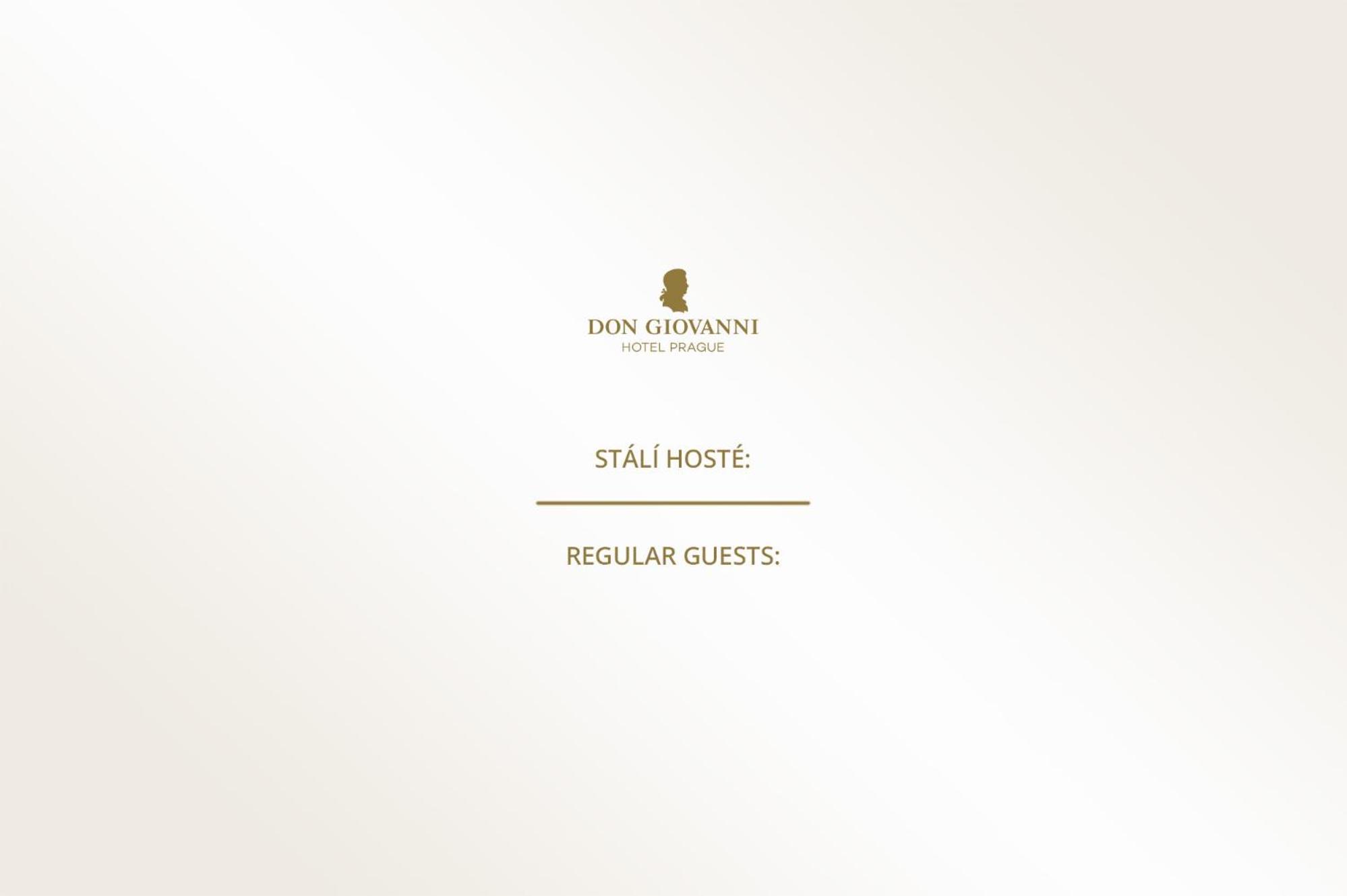 Hotel Don Giovanni - Great Of The World Prague